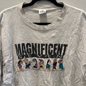 Vintage Disney Gray Magnificent Seven T-Shirt